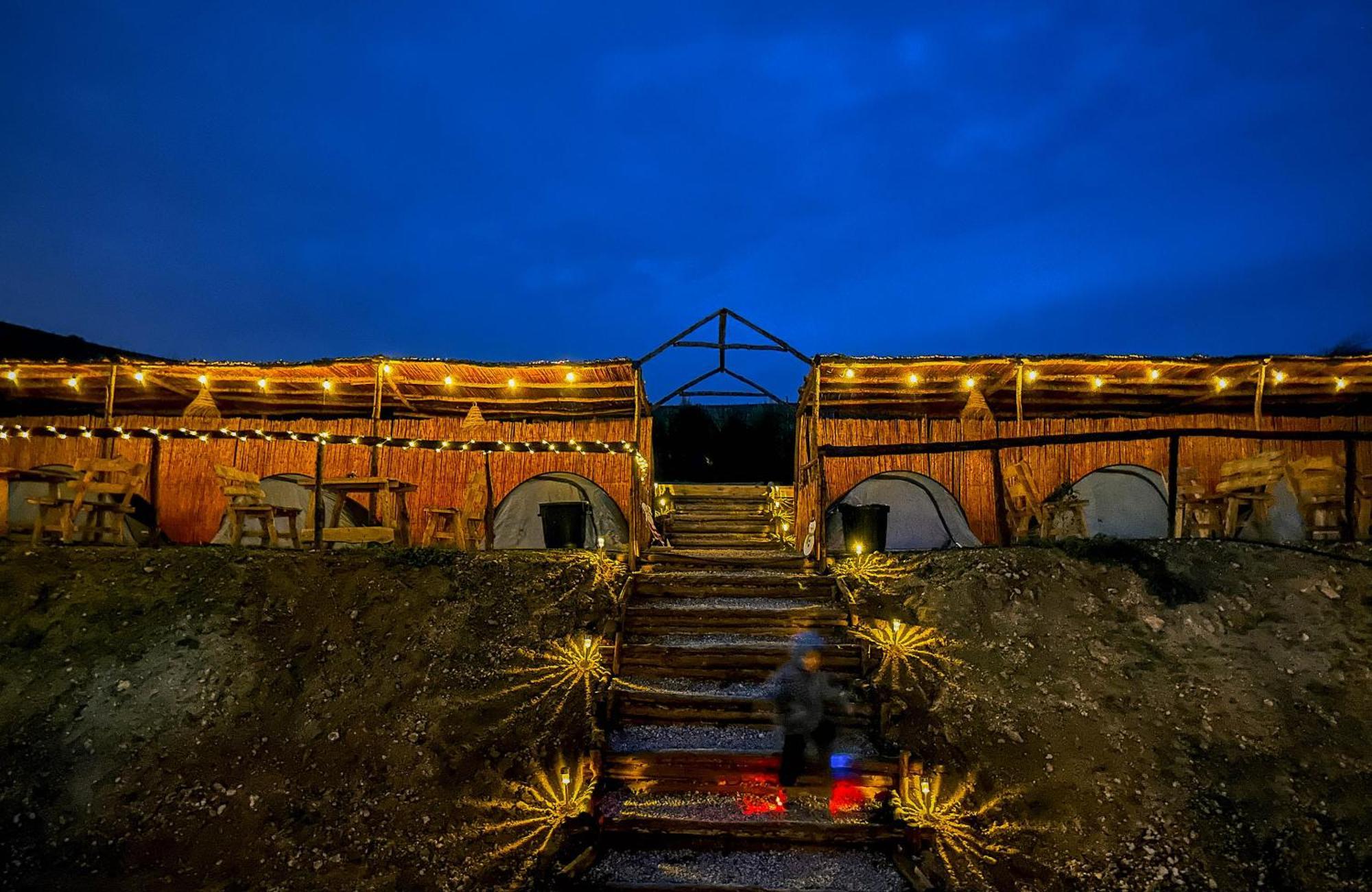 Ghar El Melh Outdoors Hotel Ra's al Jabal Buitenkant foto